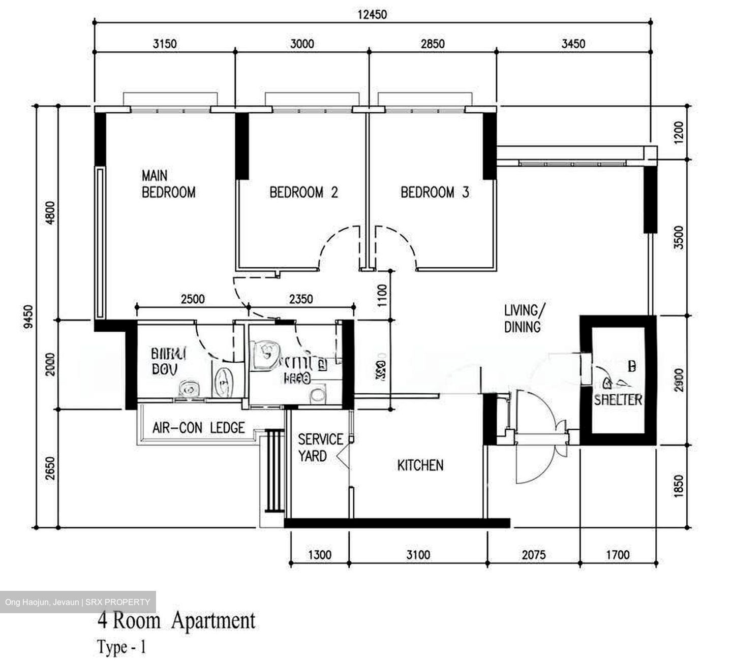 Blk 104A Eastbrook @ Canberra (Sembawang), HDB 4 Rooms #609497671